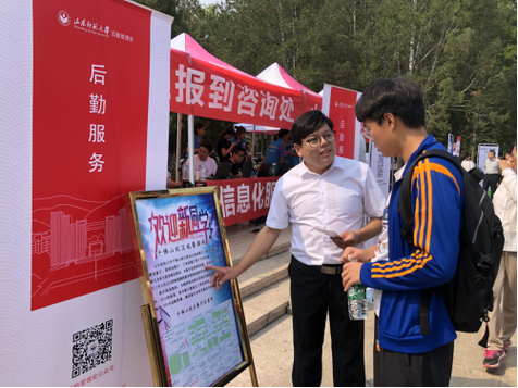 充分展示了后勤人良好的精神面貌,践行了后勤单位主动服务的工作思路